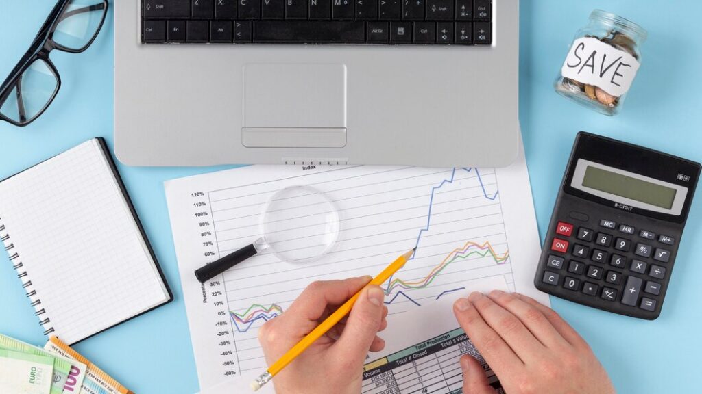 top-view-finances-elements-arrangement_23-2148793717